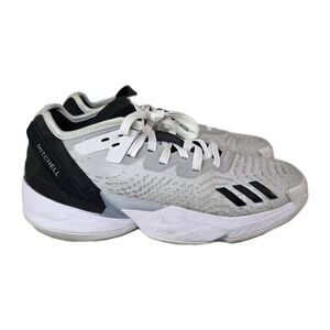Adidas D.O.N Issue 4 Basketball Shoes Sneakers Cloud White/Grey‎ One Men's 10
